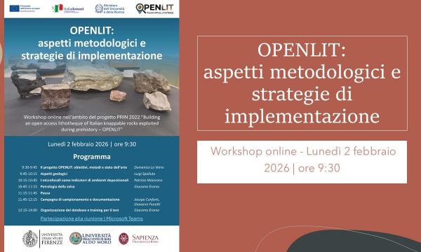 Workshop &ldquo;OPENLIT: aspetti metodologici e strategie di implementazione&rdquo; - Bari, 02/02/2026.